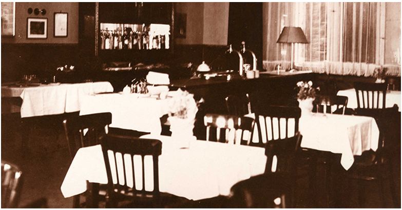 Restauracja z czasów okupacji
